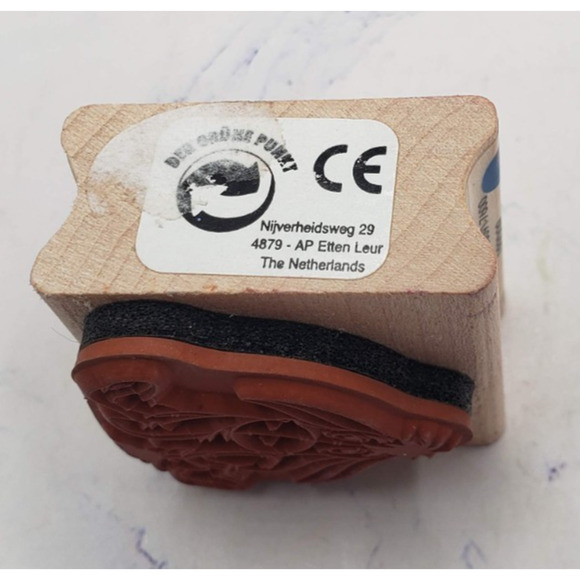 Sitting Eeyore Disney All Night Media Wood Mounted Rubber Stamp #199-D09 - Picture 3 of 7